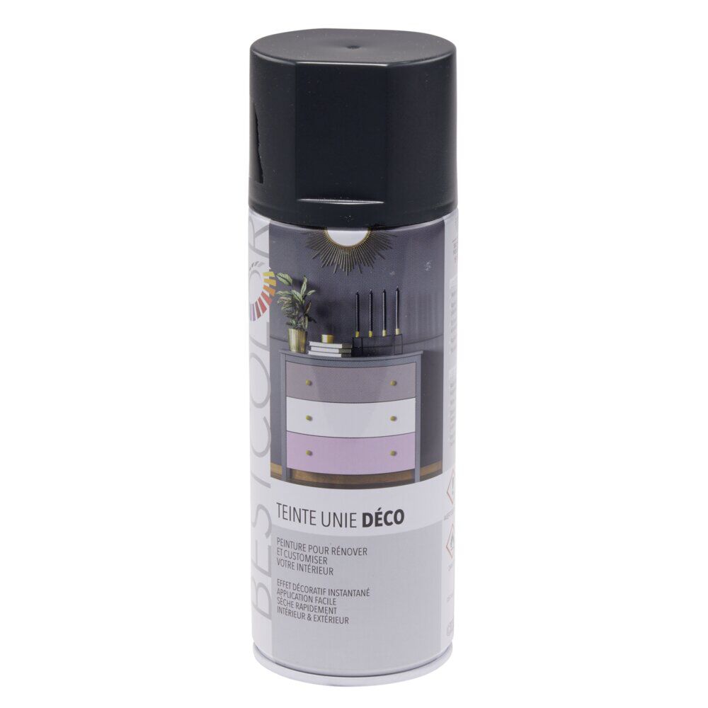 Peinture intérieur extérieur gris anthracite RAL7016 400ml