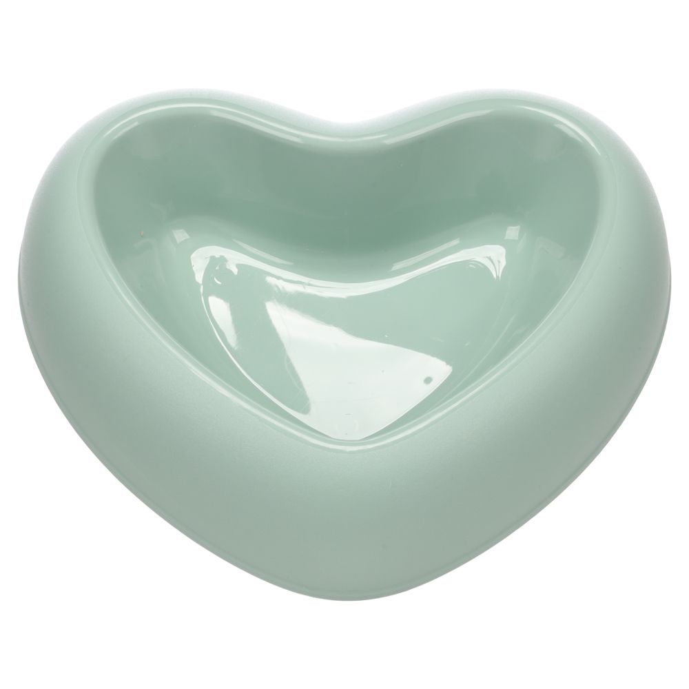 Flamingo Feeding and Drinking Bowl Pandor Heart - Green