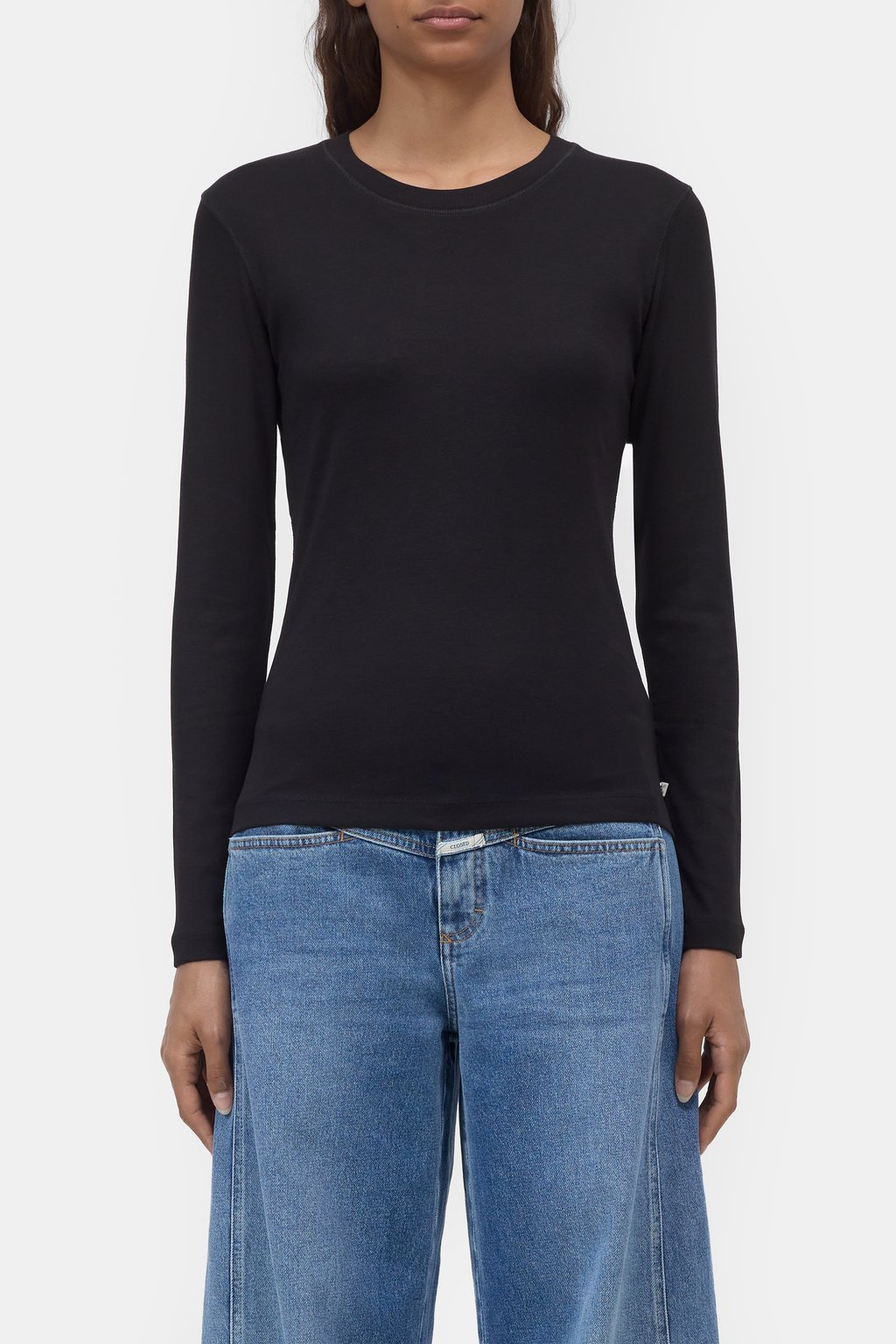 Longsleeve aus Baumwoll-Mix
