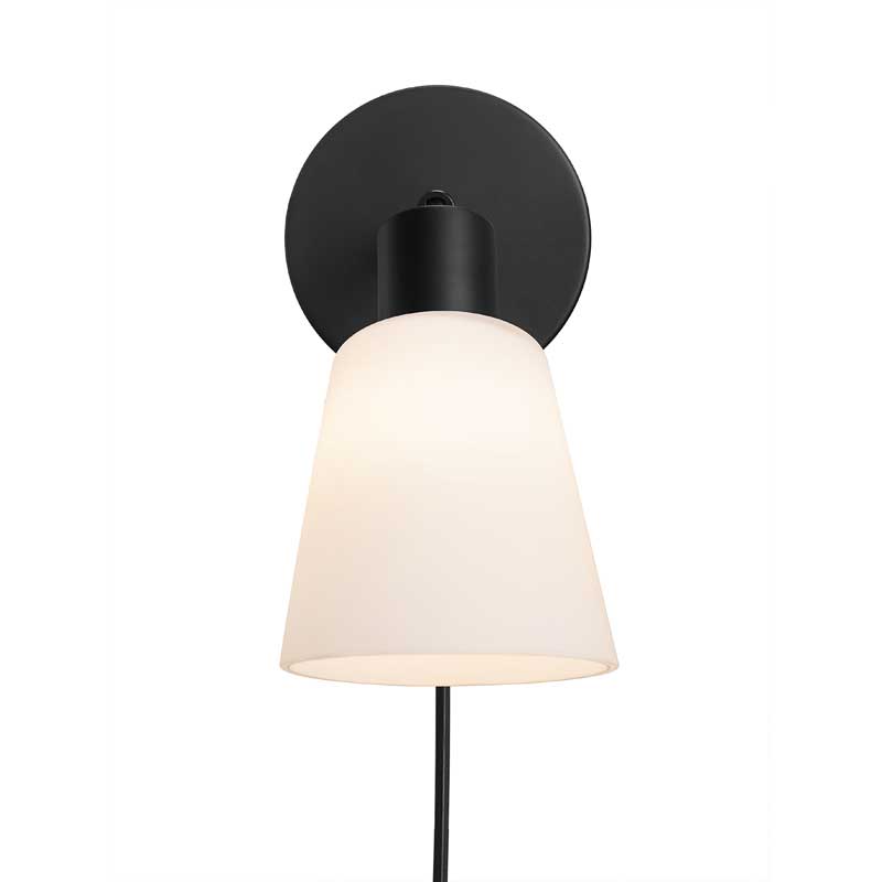 Nordlux Molli Wandlamp - E14 - Zwart