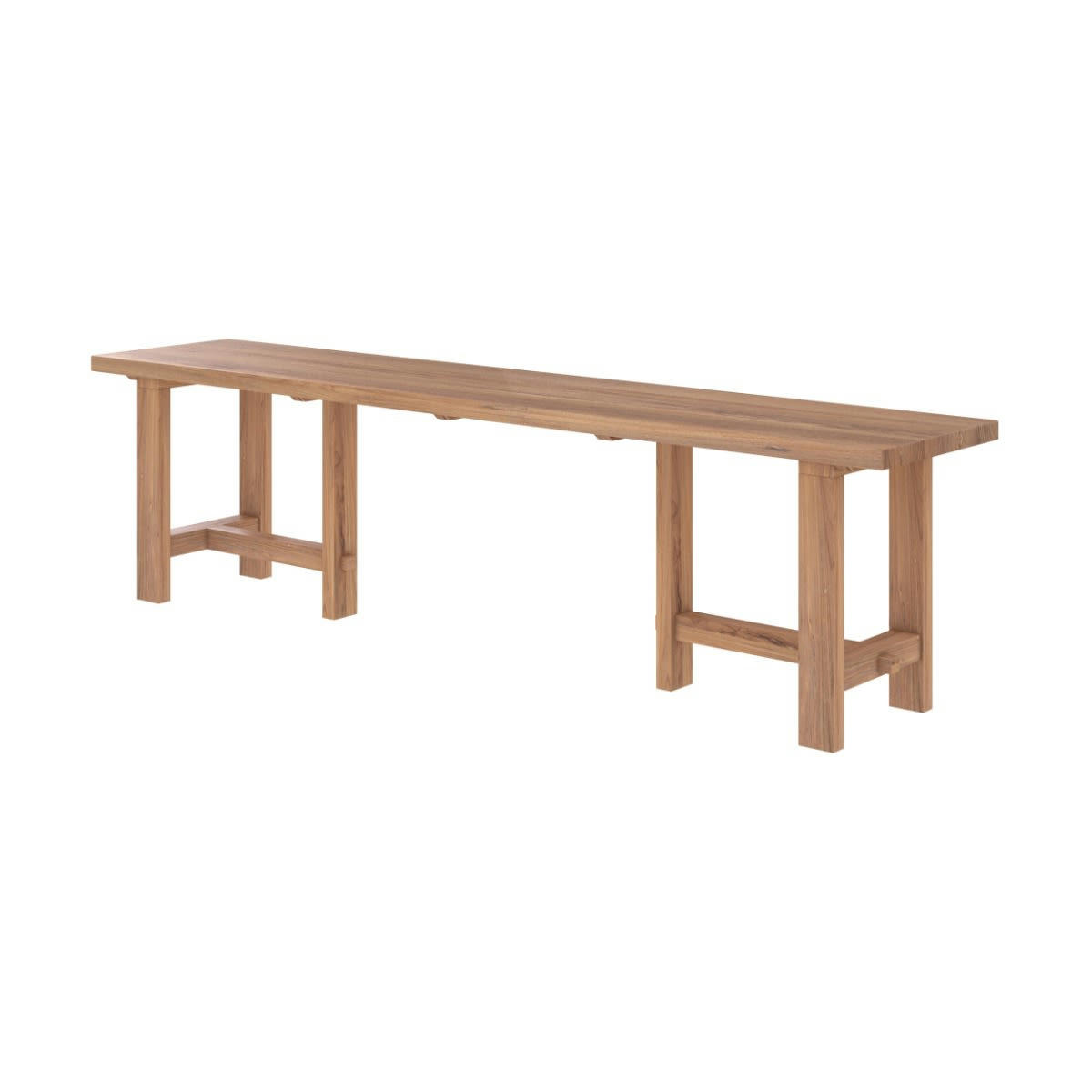 PADAR - Banc en bois de teck recyclé 170 cm