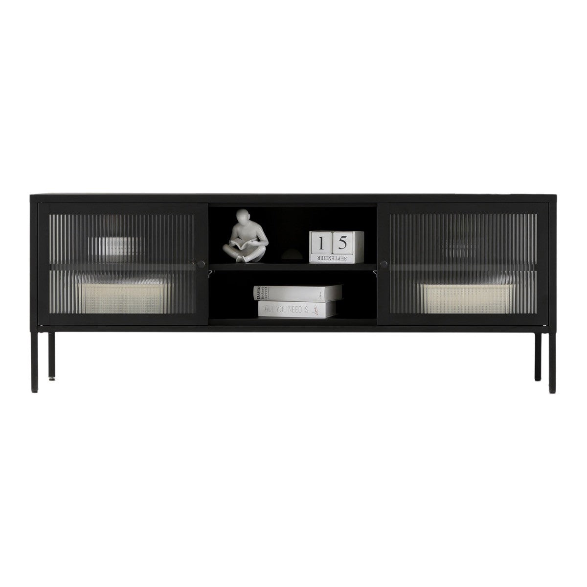 DS4U - Next Level industrieel metalen tv meubel - recht