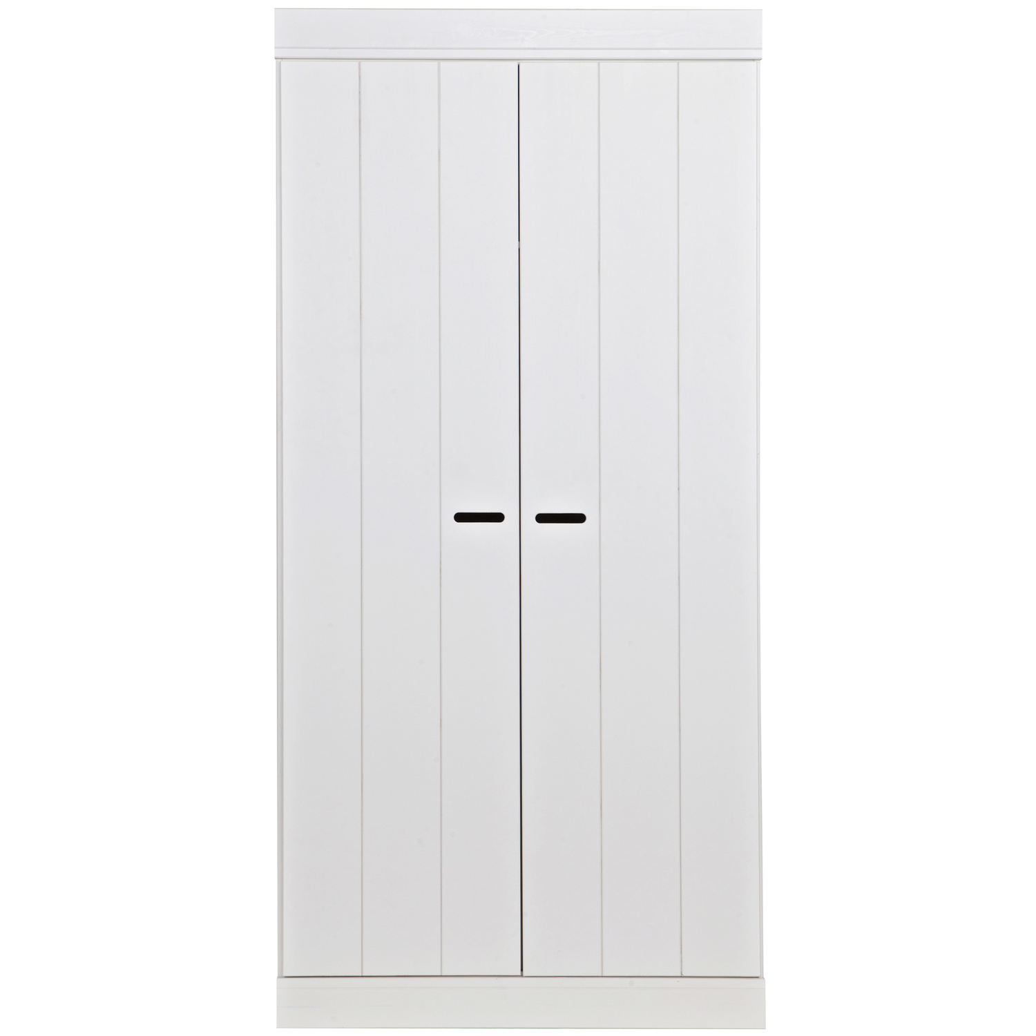 WOOOD kledingkast 2-deurs Connect - Grenen - Wit - 195x94x53