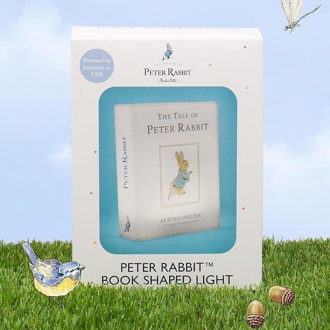 Fizz Creations Peter Rabbit Illuminated Book Shaped Light 120 x 40 x 160mm