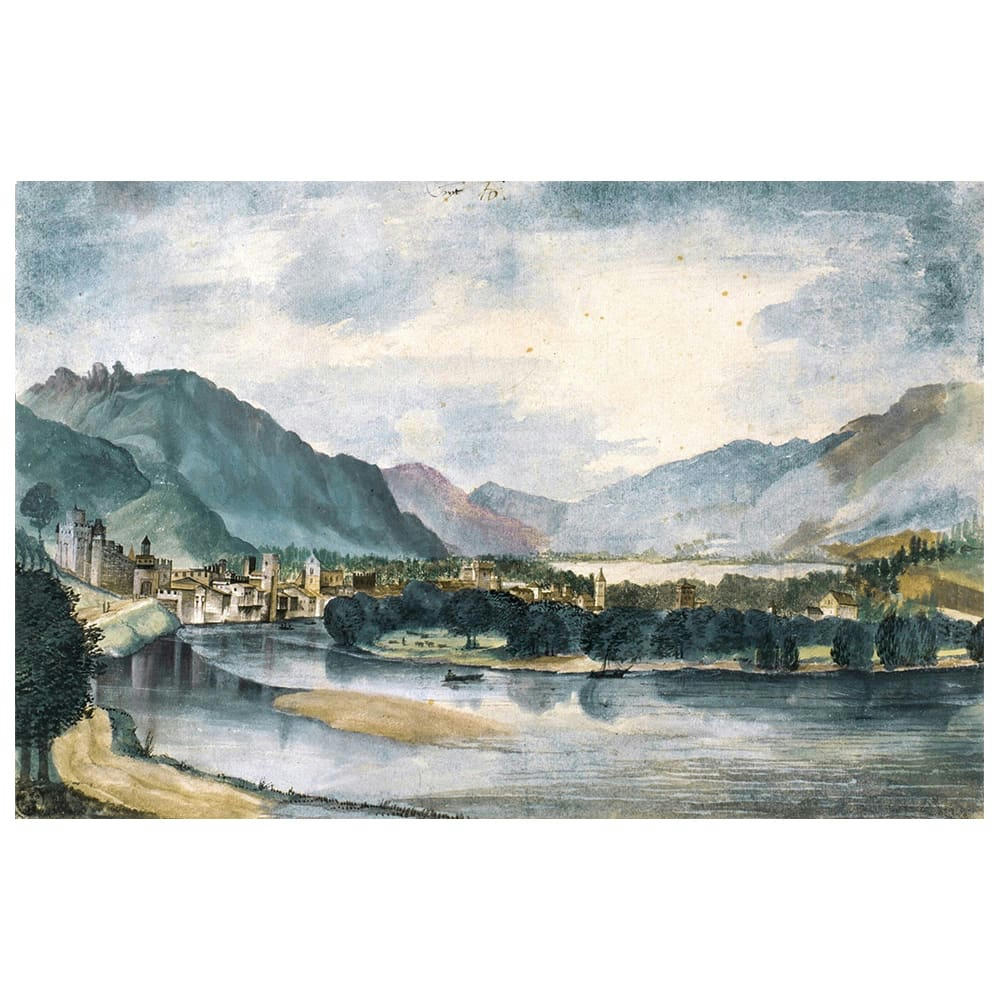 - Tableau la Ville de Trento Albrecht Dürer 60x90cm