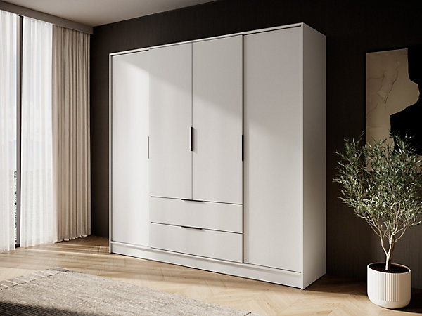 Armoire, cachemire, 206 x 200 x 51 cm