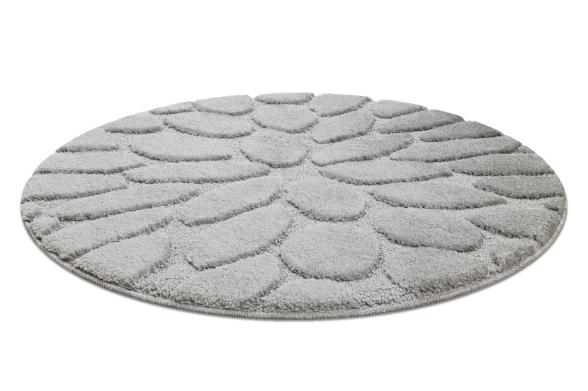 Dywan łazienkowy SUPREME STONES kamienie, antypoślizgowy, koło 50 cm