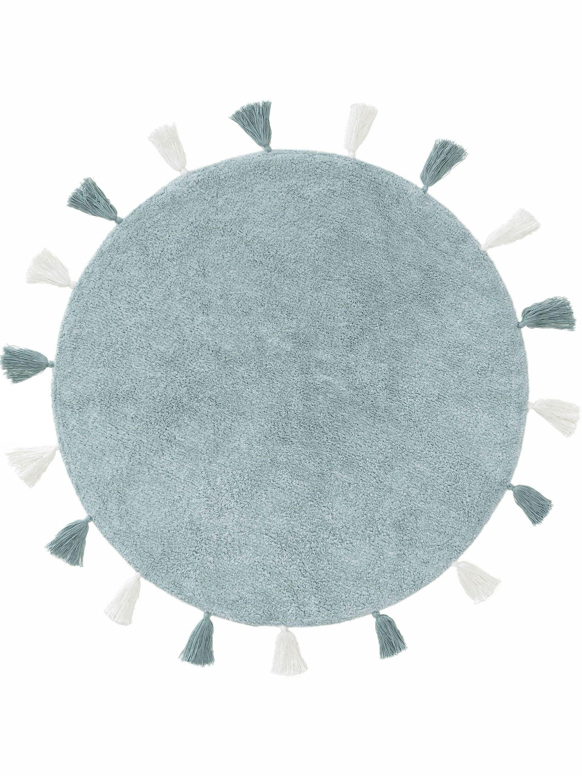 MALU - Tapis lavables pour enfants menthe D 100 rond