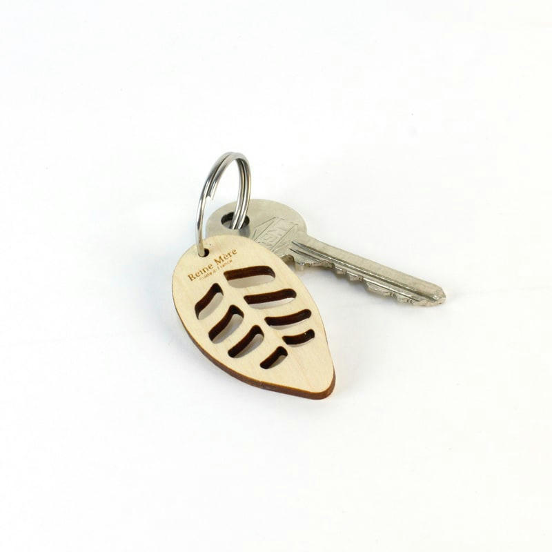 Tropique - Porte-clés Amonéa en bois de bouleau made in france