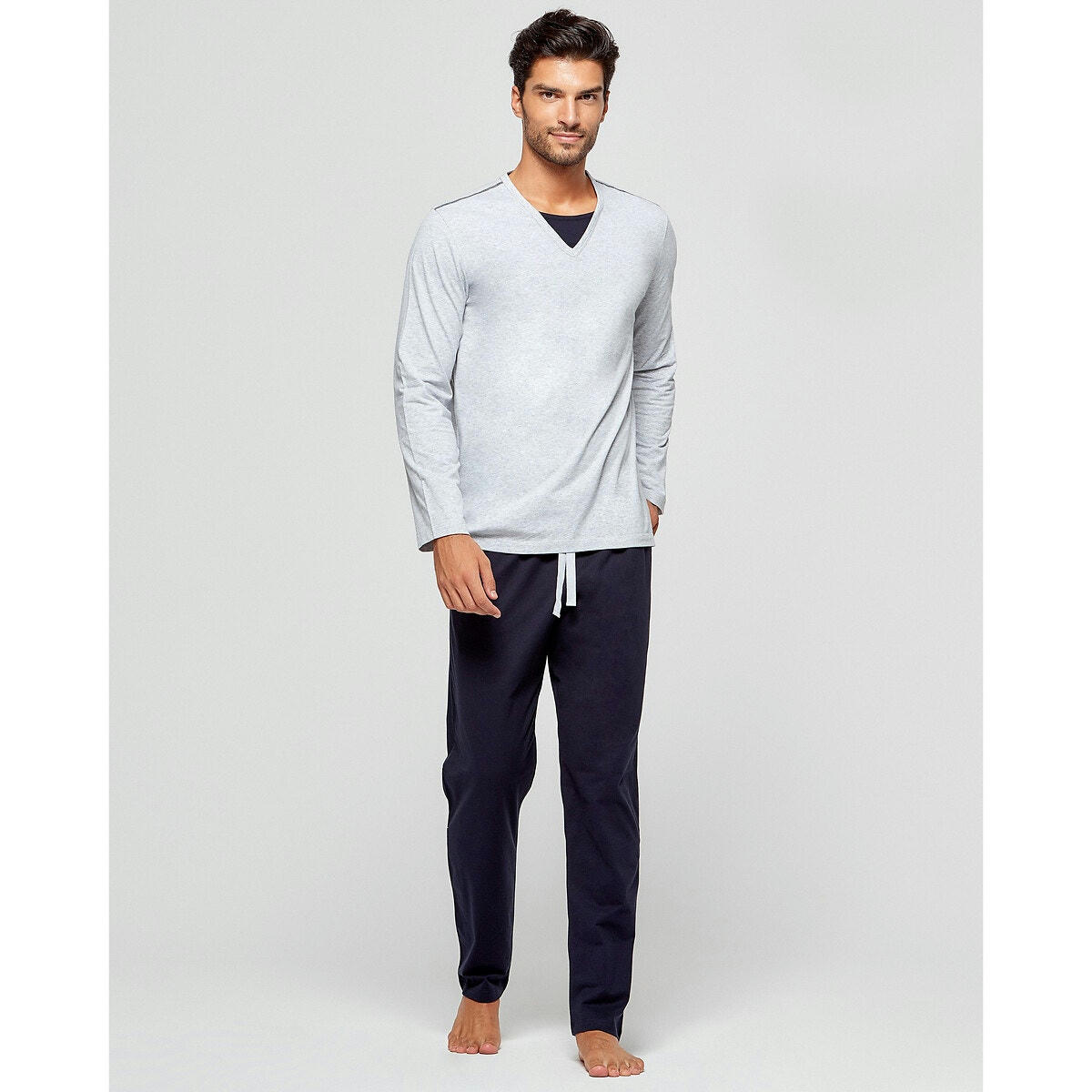 Pyjama manches longues coton bio
