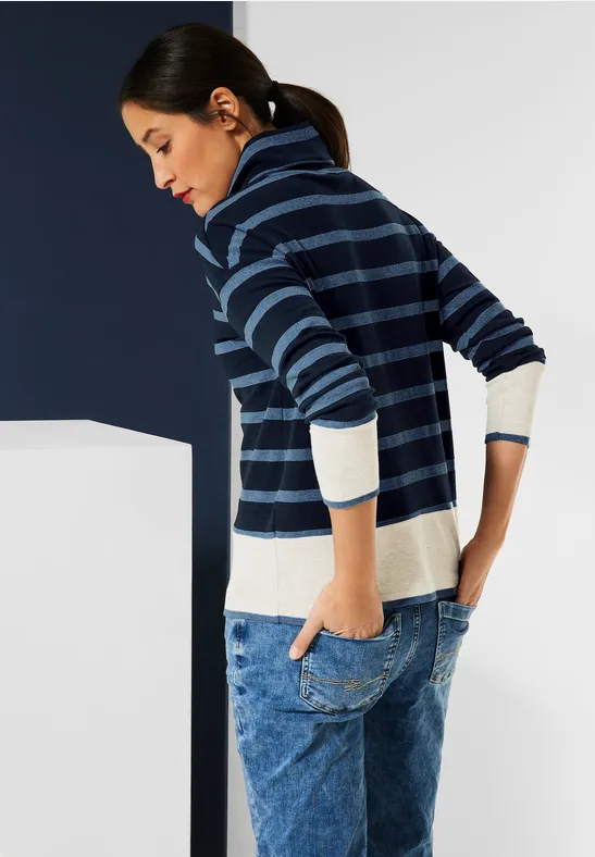 Shirt mit Rollkragen