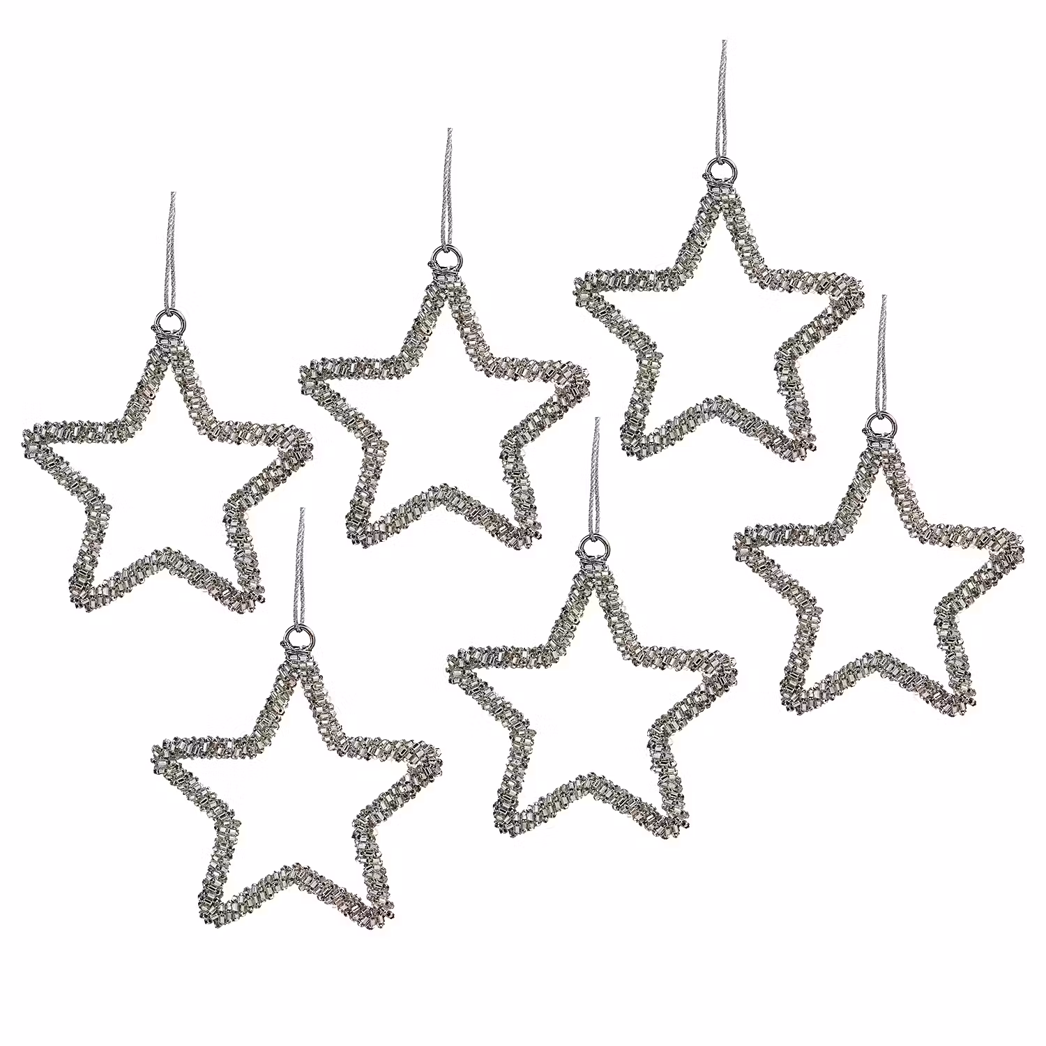 HANG ON Baumanhänger Stern 6er-Set