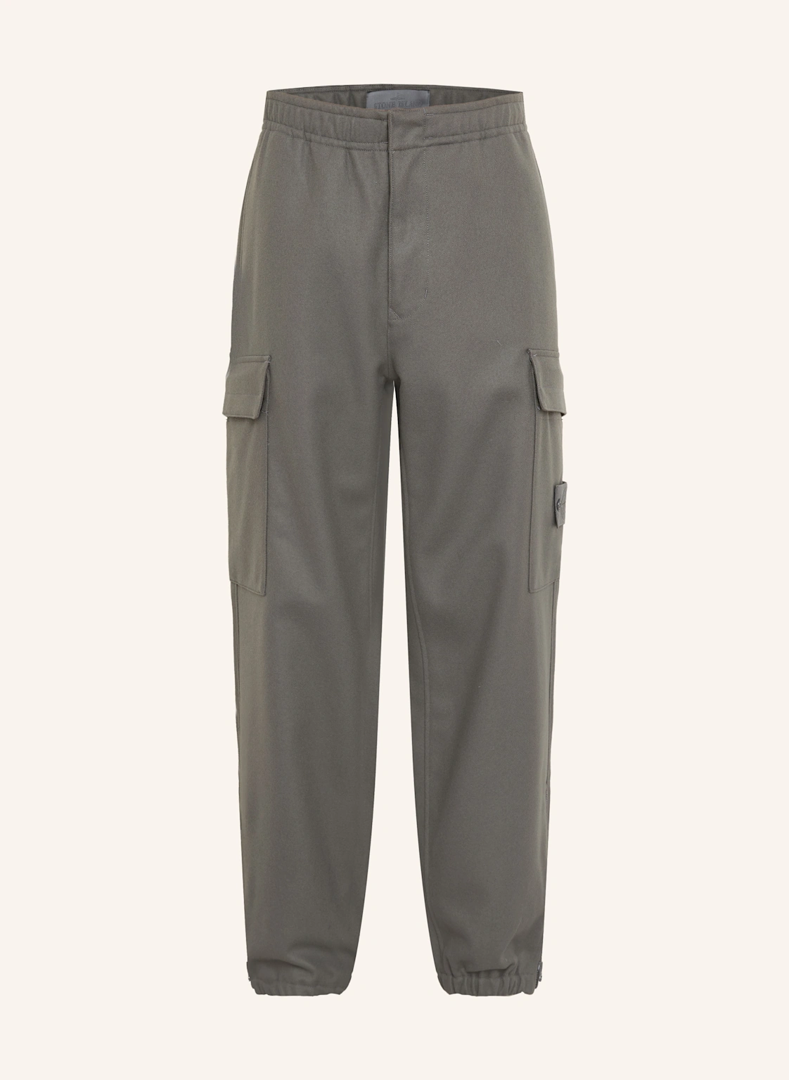 STONE ISLAND Cargohose GHOST aus Flanell