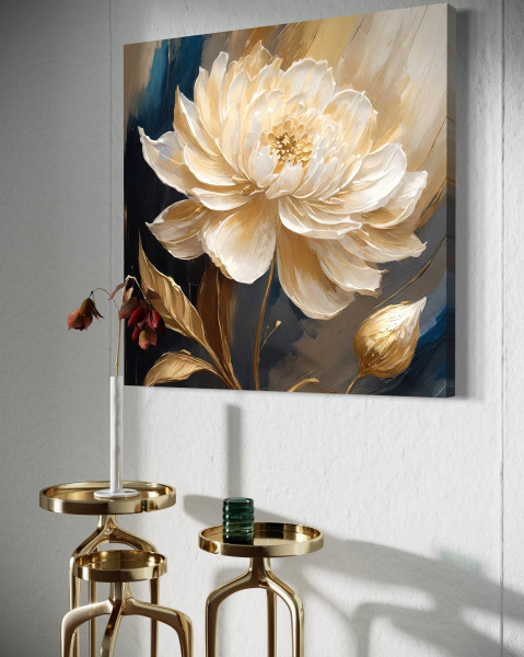 Feeby Obraz na płótnie, Magnolia Kwiaty botaniczne 30x30
