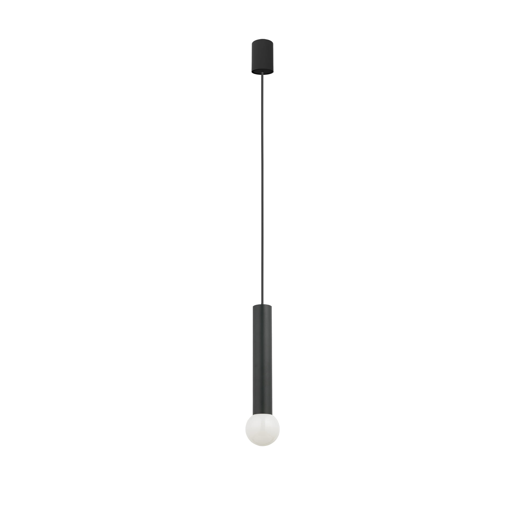 Lampa wisząca zwis rurka BATON BLACK M 7852 Nowodvorski