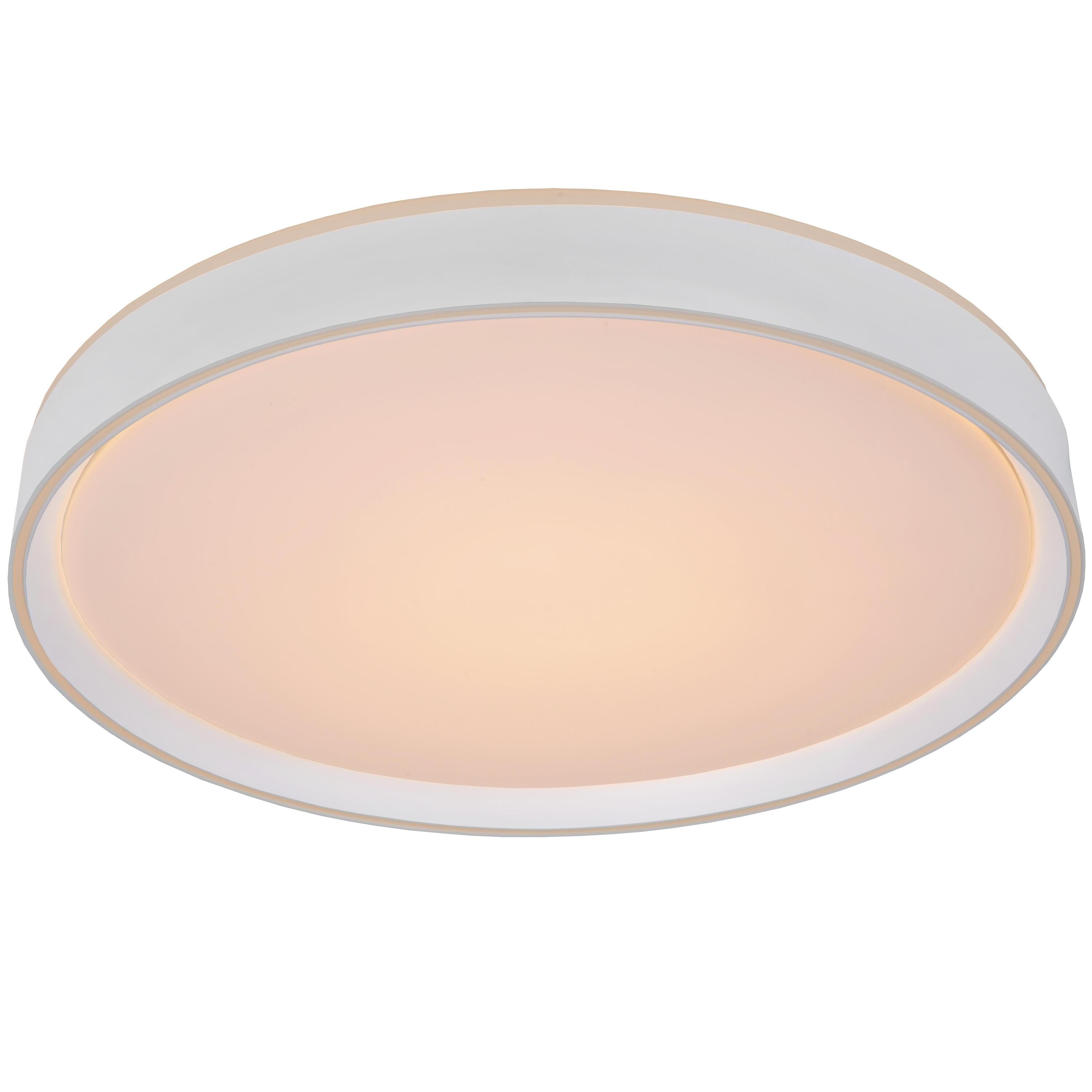 Nuria plafondlamp LED Ø50 wit