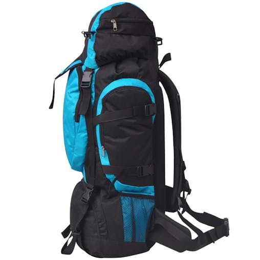 NNEVL Hiking Backpack XXL 75 L Black and Blue