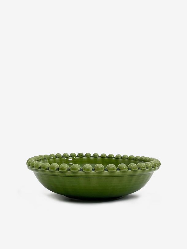 Coupe perlée tamegroute - bazar de luxe vert