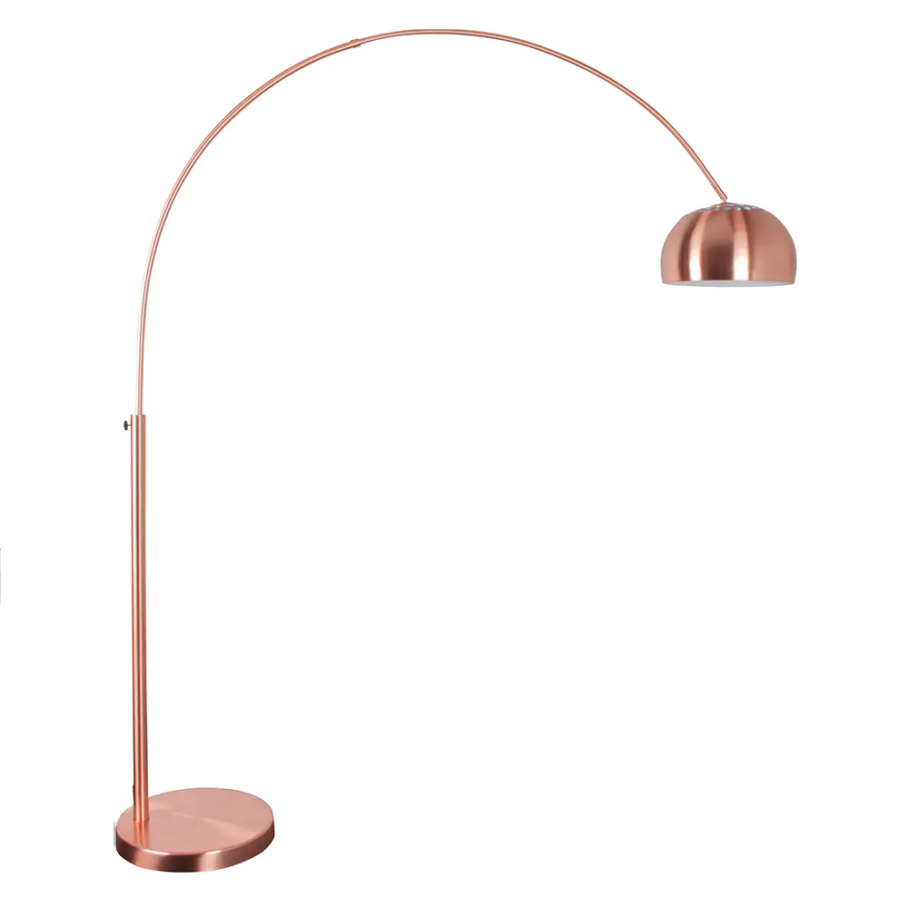 Zuiver Metal Bow Booglamp - Koper