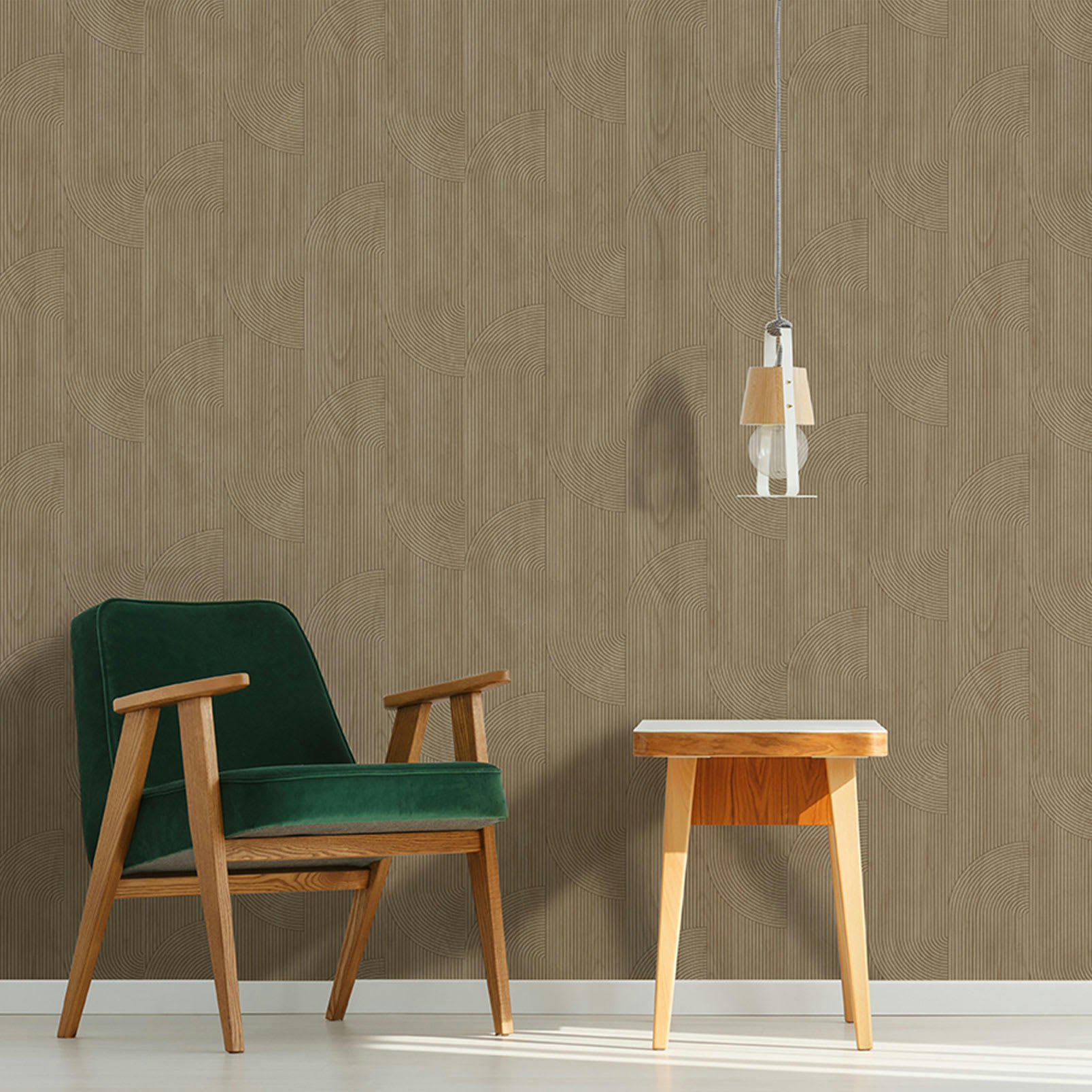 - Papier peint trompe l