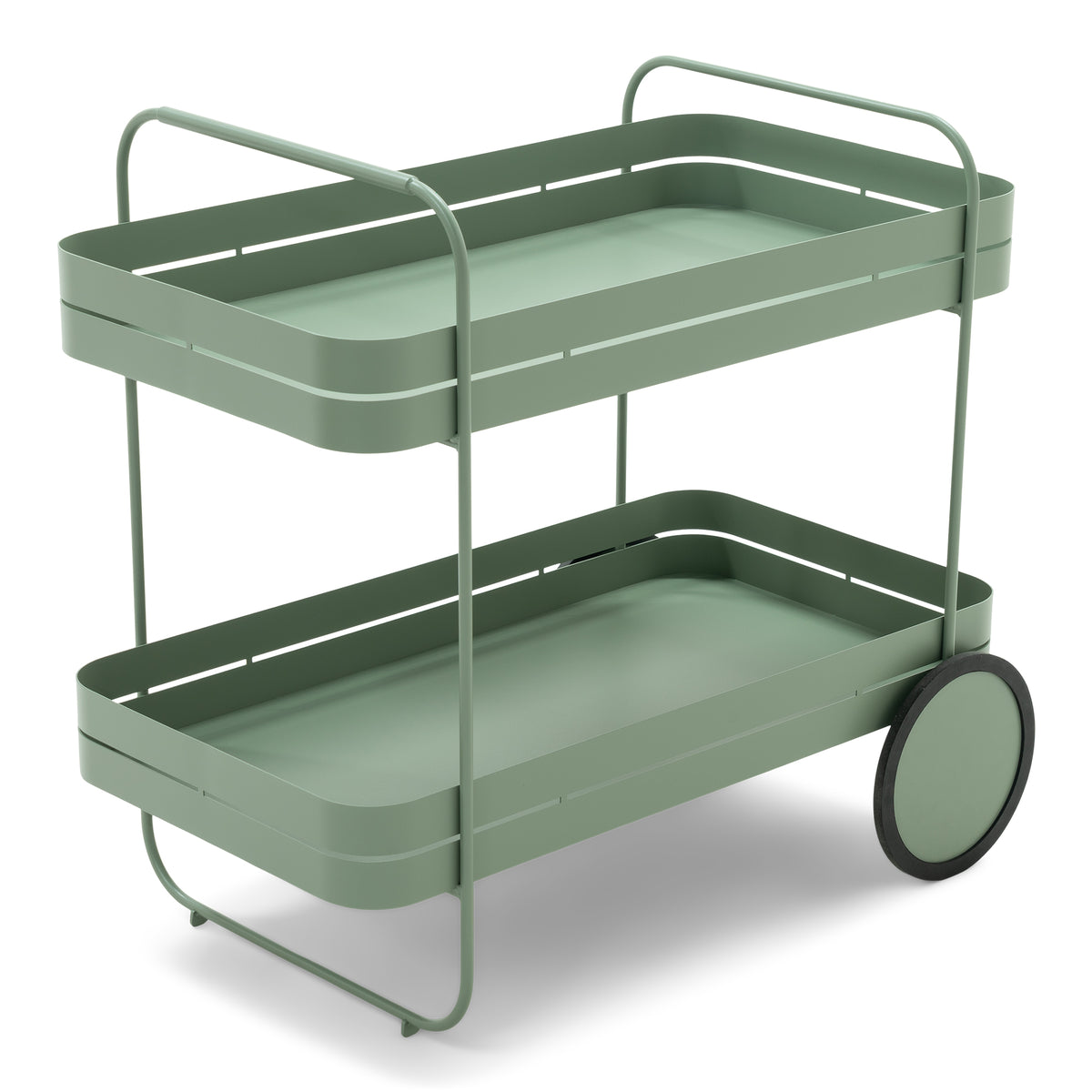 Spinder Design trolley Gin & Trolley - Dusty Green