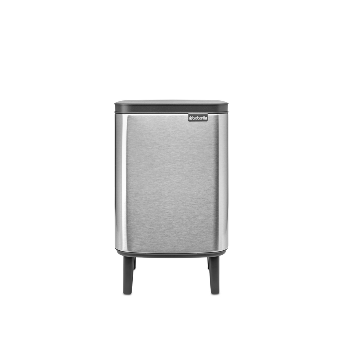 Brabantia Bo Hi afvalemmer, 7L - Matt Steel Fingerprint Proof