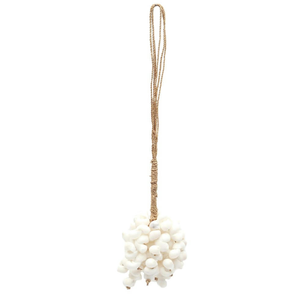 KAI - Décoration suspendue en coquillage blanc