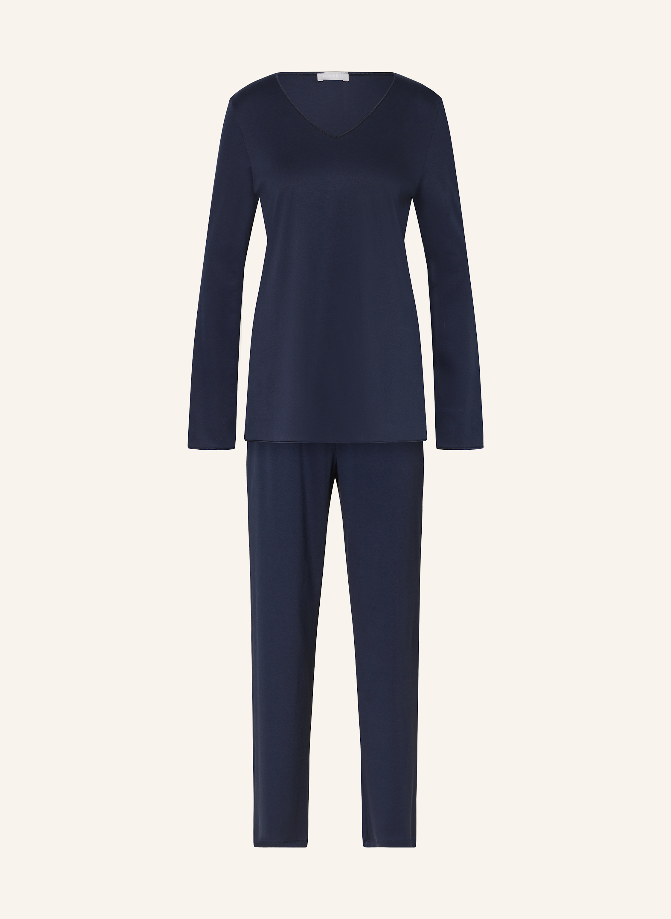 HANRO Schlafanzug COTTON SILK