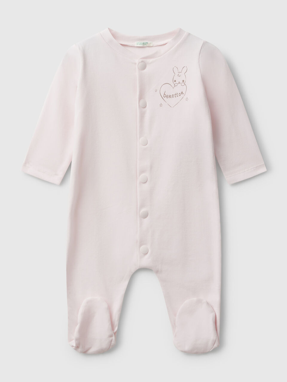 Onesie with bunny print