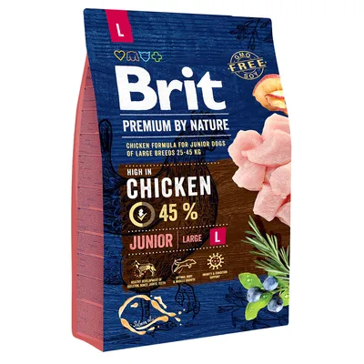 Brit Premium by Nature Junior Large Breed with Chicken
