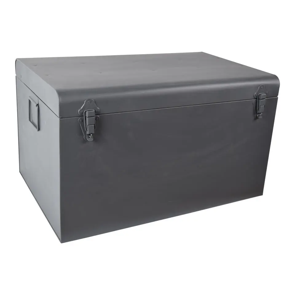 LOFT42 Box Opbergkist Large - Metaal - Mat Zwart - 40x60x35