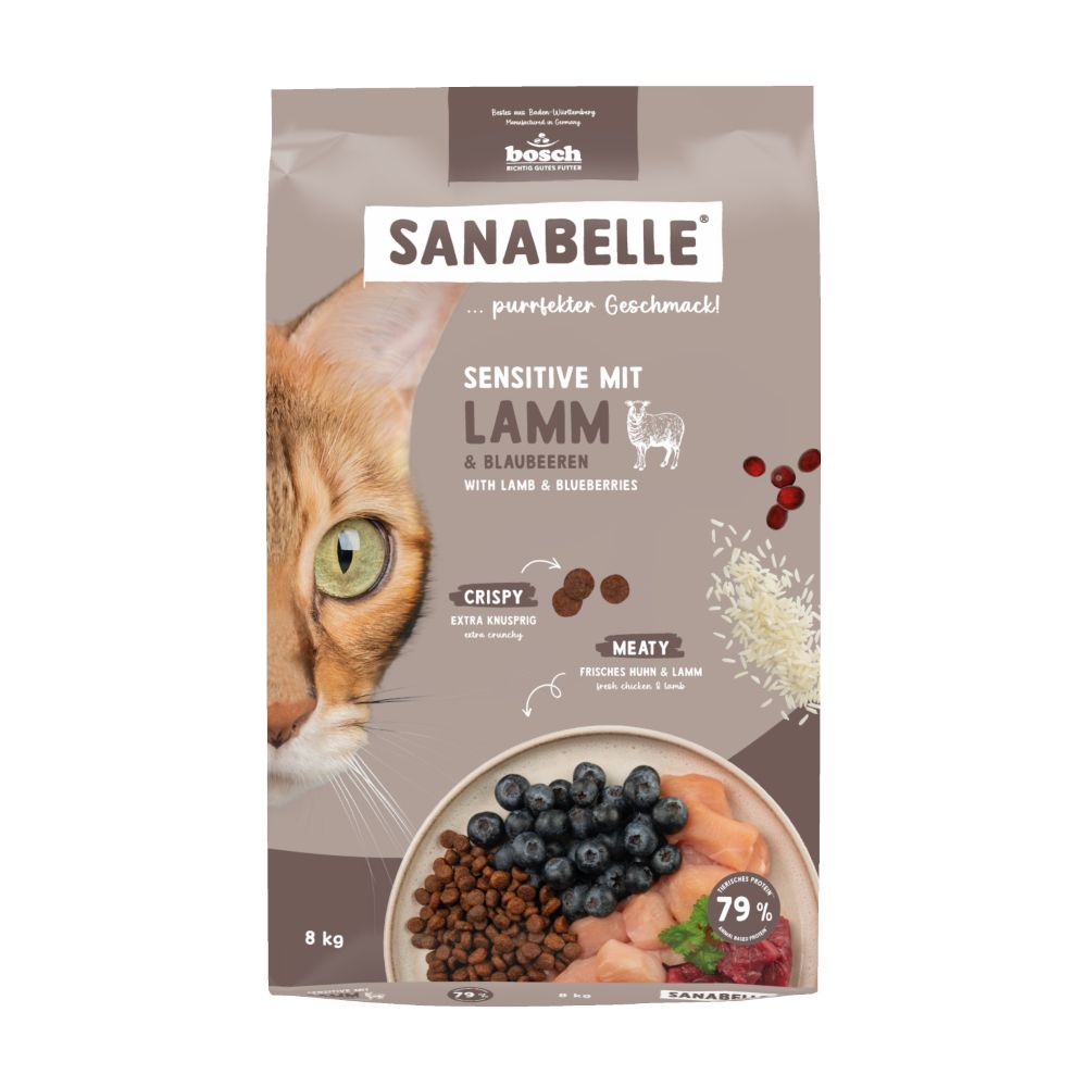 Sanabelle Sensitive with Lamb & Blueberries