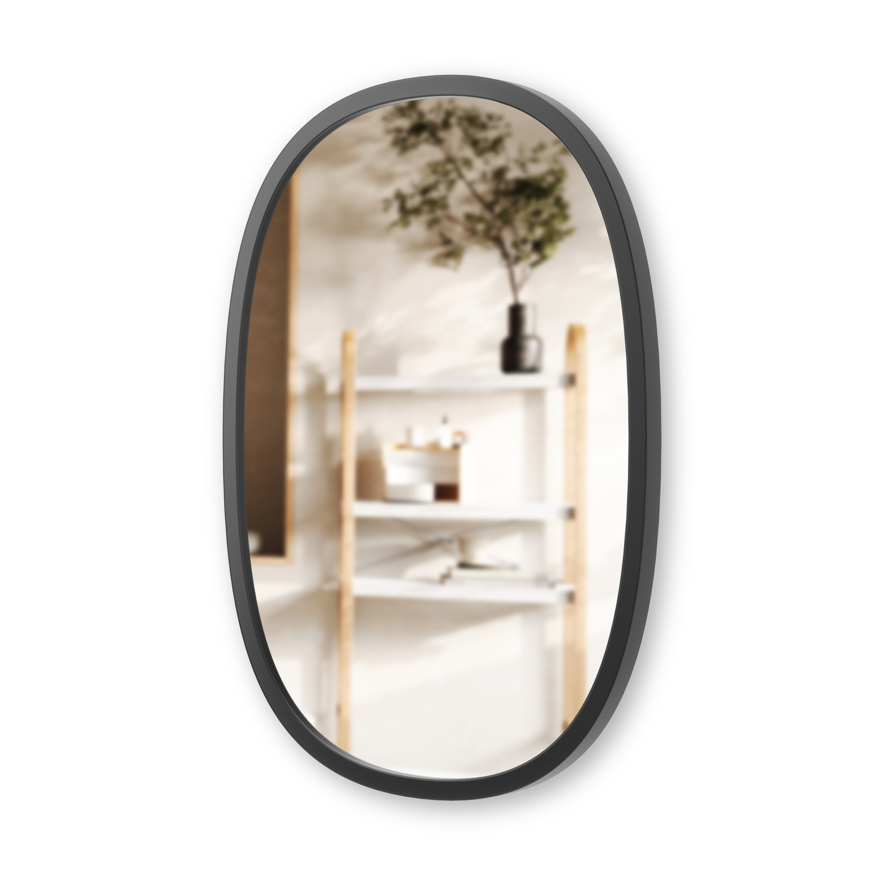 Umbra Hub ovale wandspiegel