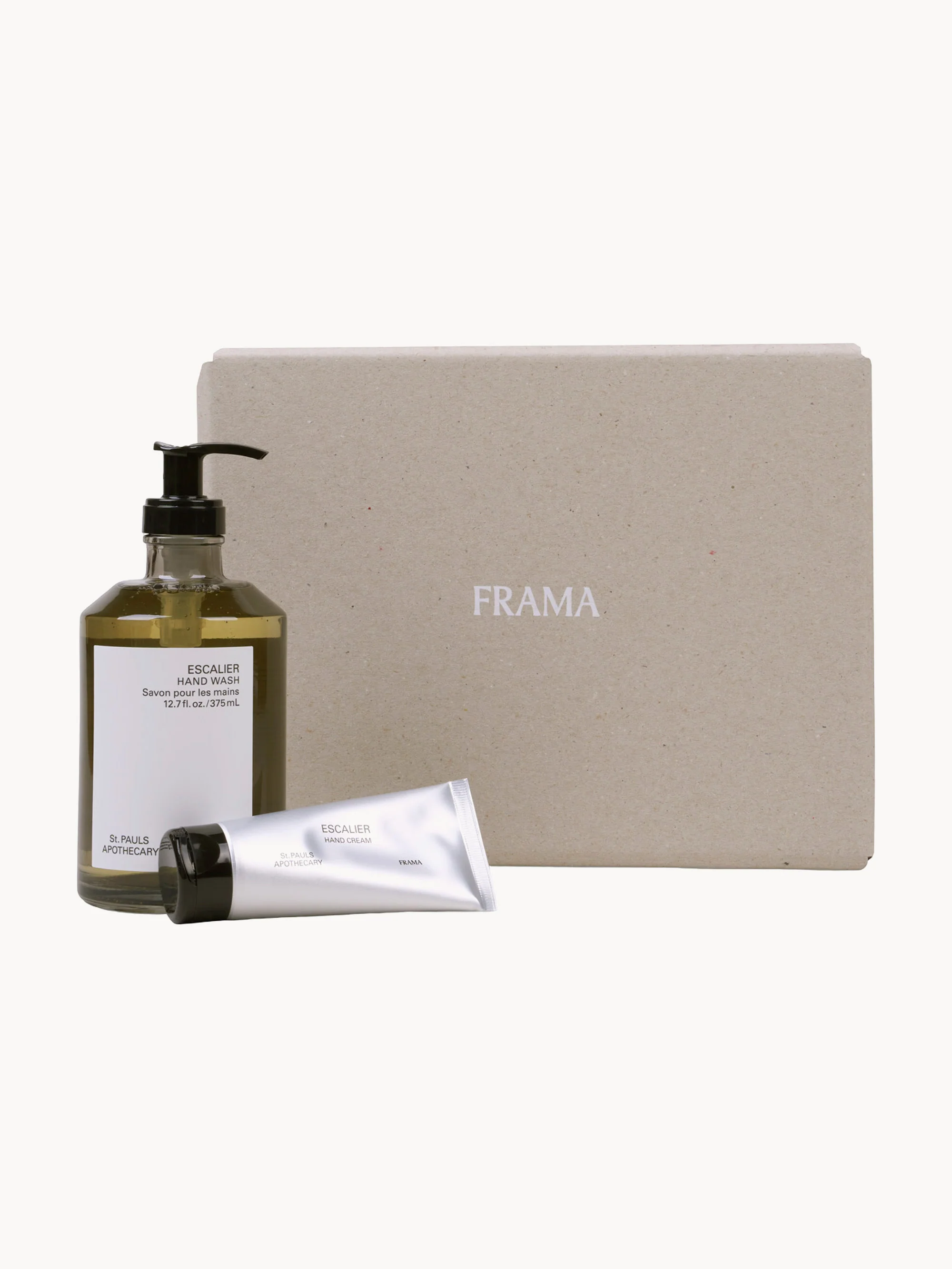Handpflege-Geschenkbox Escalier (Karottensamen, Kardamom, Vetiver & Blutorange), 2er-Set