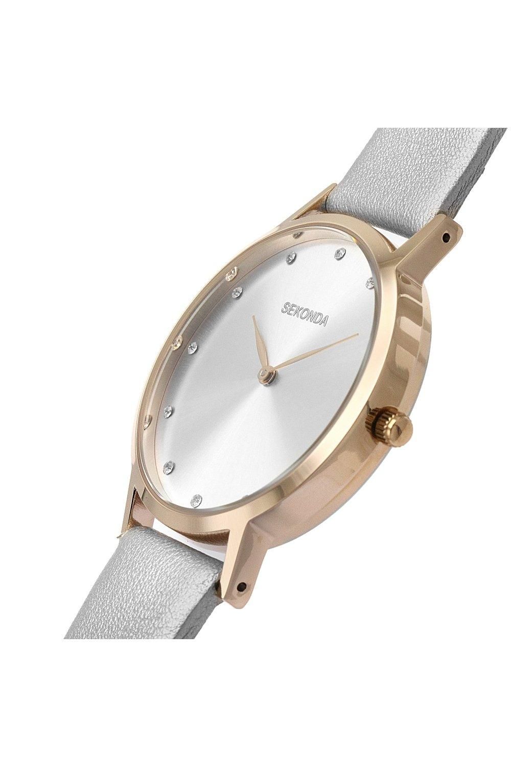 Sekonda Plated Stainless Steel Classic Analogue Quartz Watch - 2939