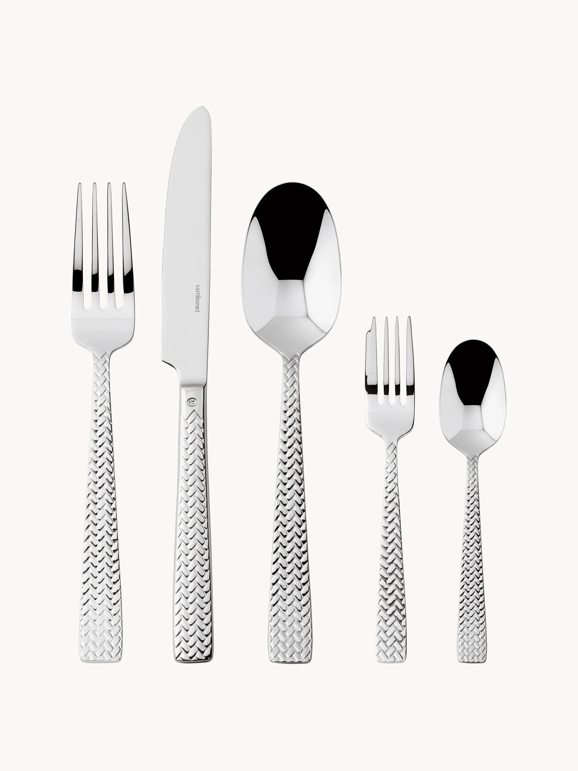 Edelstahl-Besteck-Set Cortina, 6 Personen, 30er-Set
