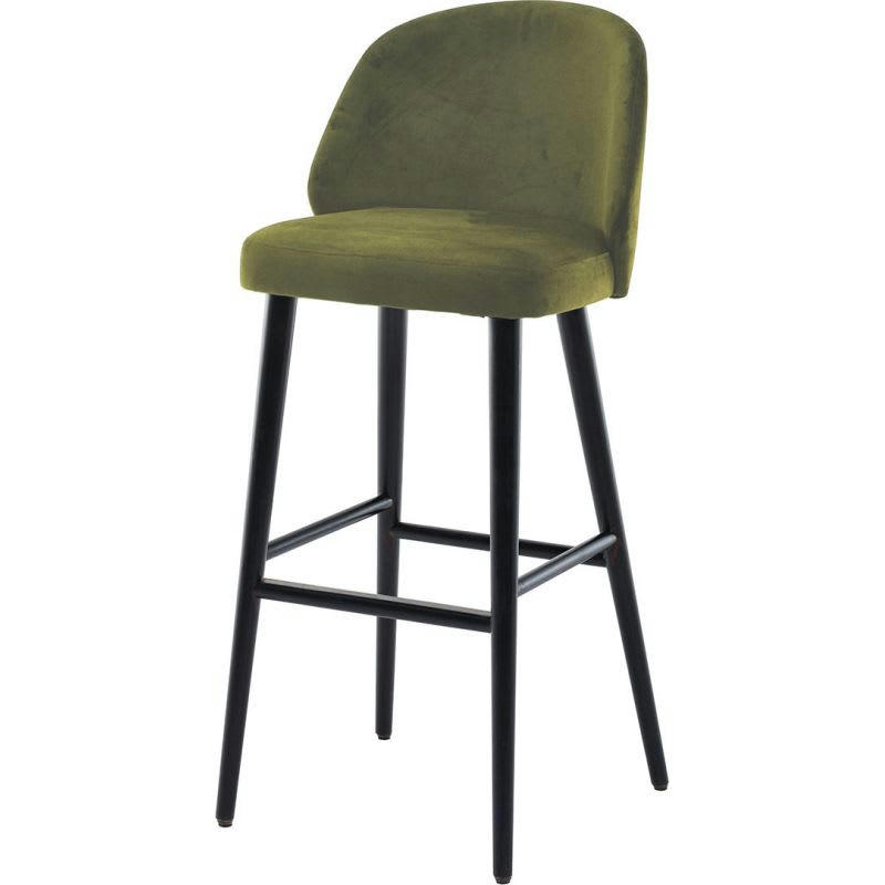 OSCAR - Tabouret de bar piétement bois