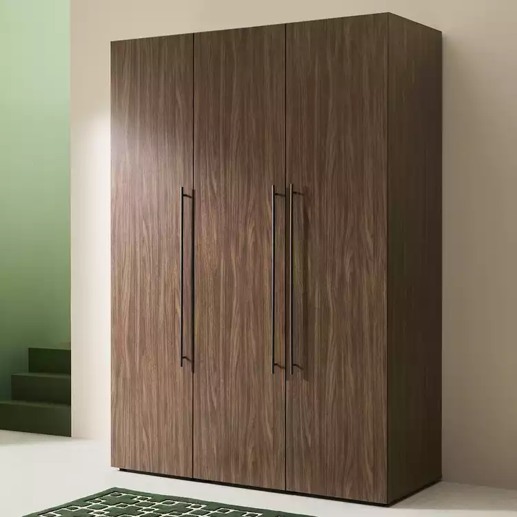 Habitat Atlas 3 Door Wardrobe - Walnut