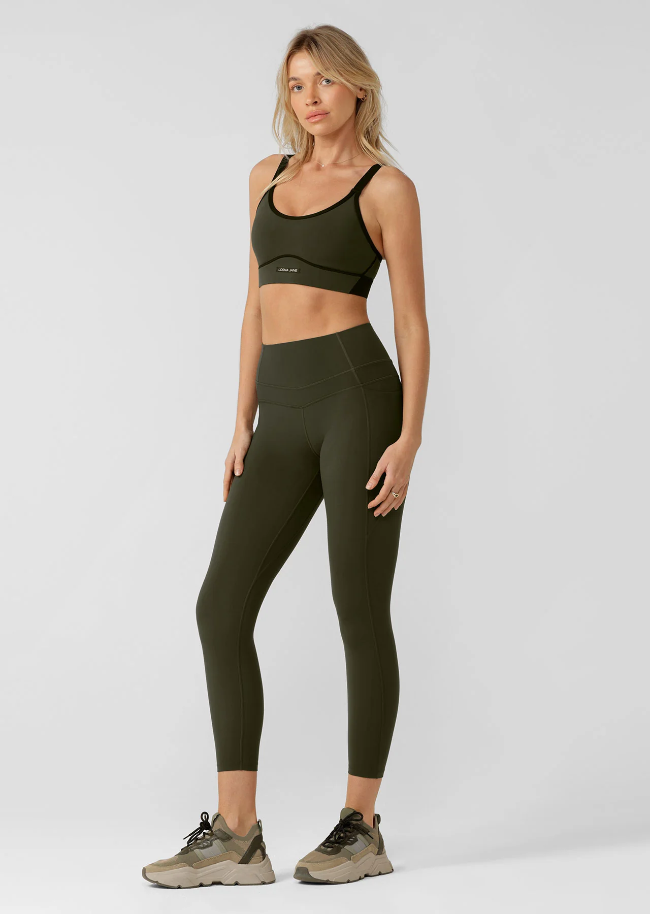 Stomach Support Pocket Ankle Biter Leggings