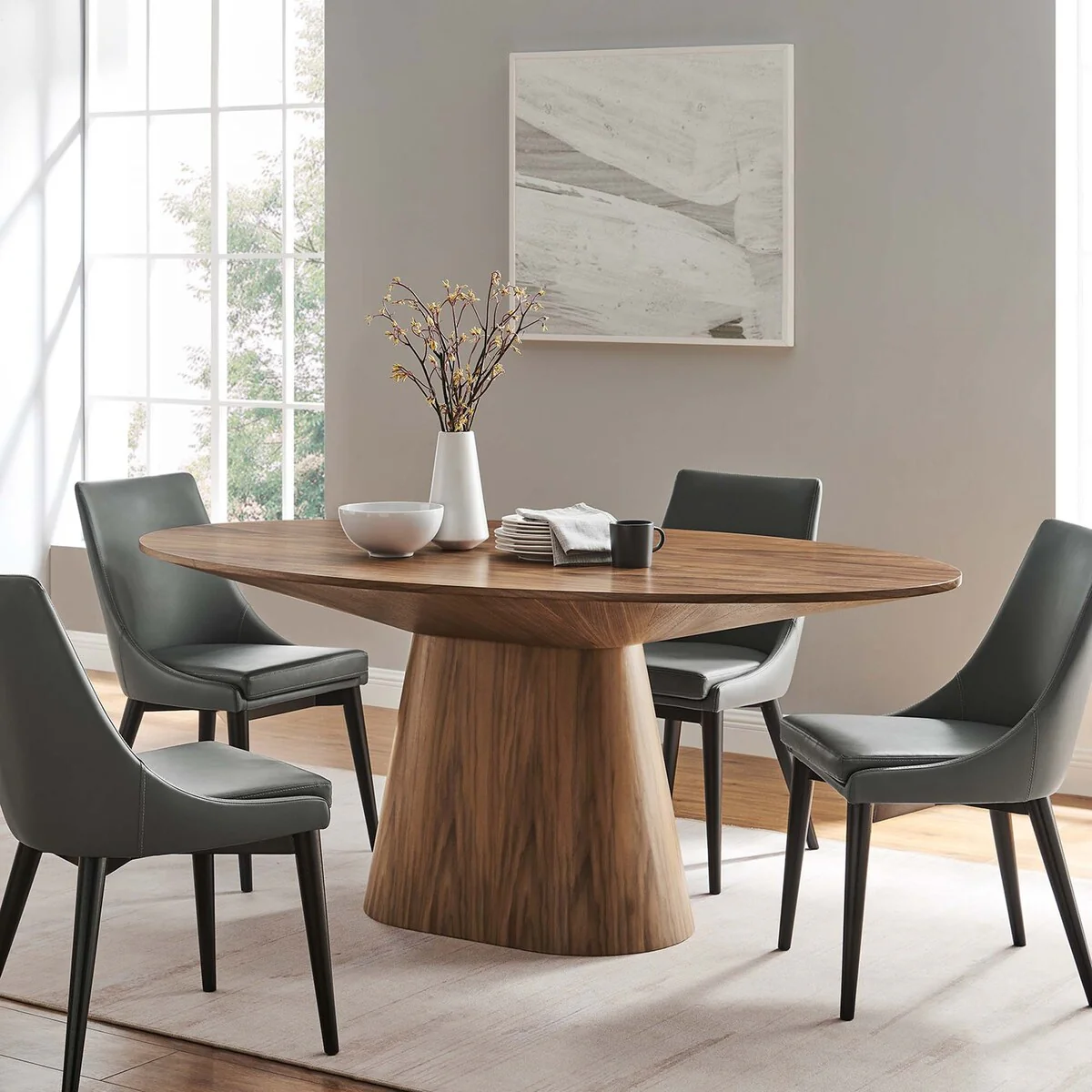 Provision 75 Oval Dining Table