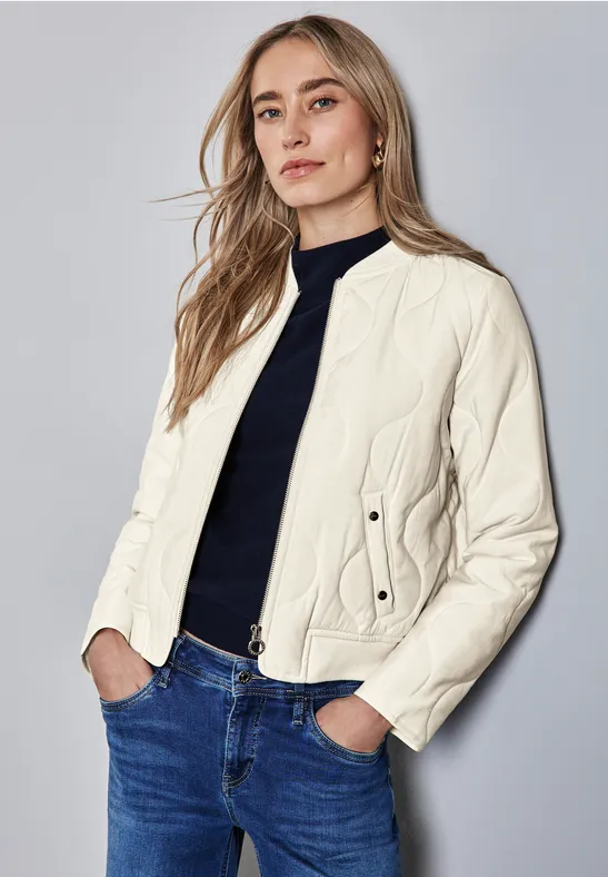 Blouson mit Steppmuster
