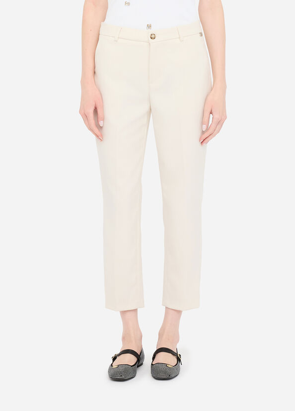 Pantaloni in tessuto m&eacute;lange