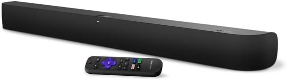 Roku onn Smart Soundbar with Built-in 4K Streaming Media Player