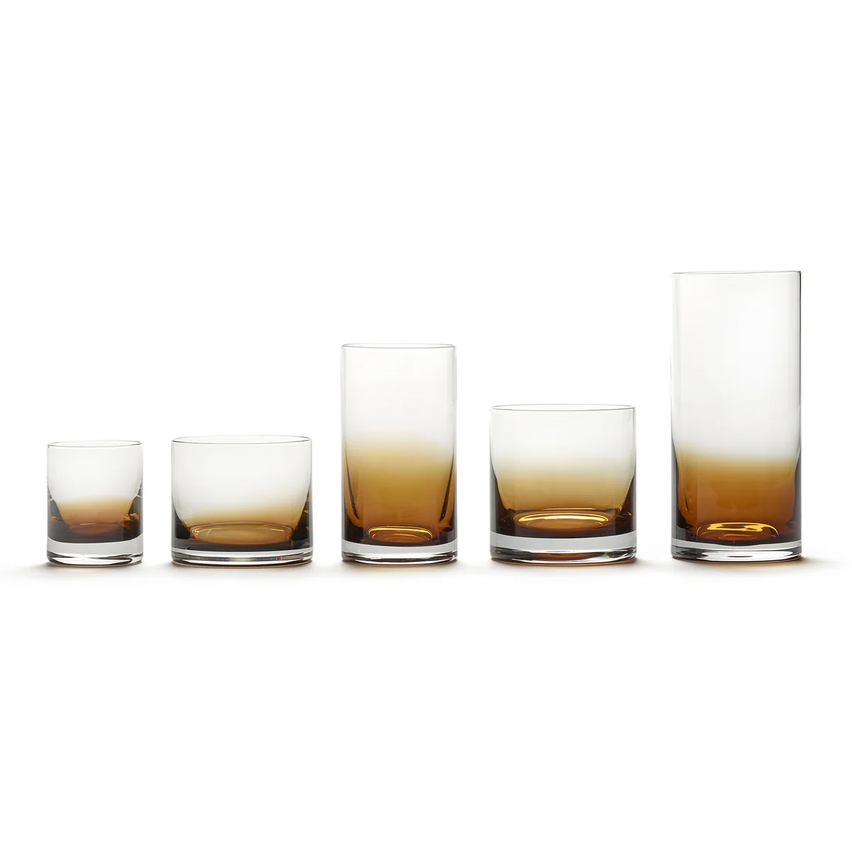 Serax - Zuma Whiskyglas by Kelly Wearstler, amber (4er-Set)