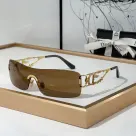 Dior One-piece Rimless Hollow-out Sunglasses