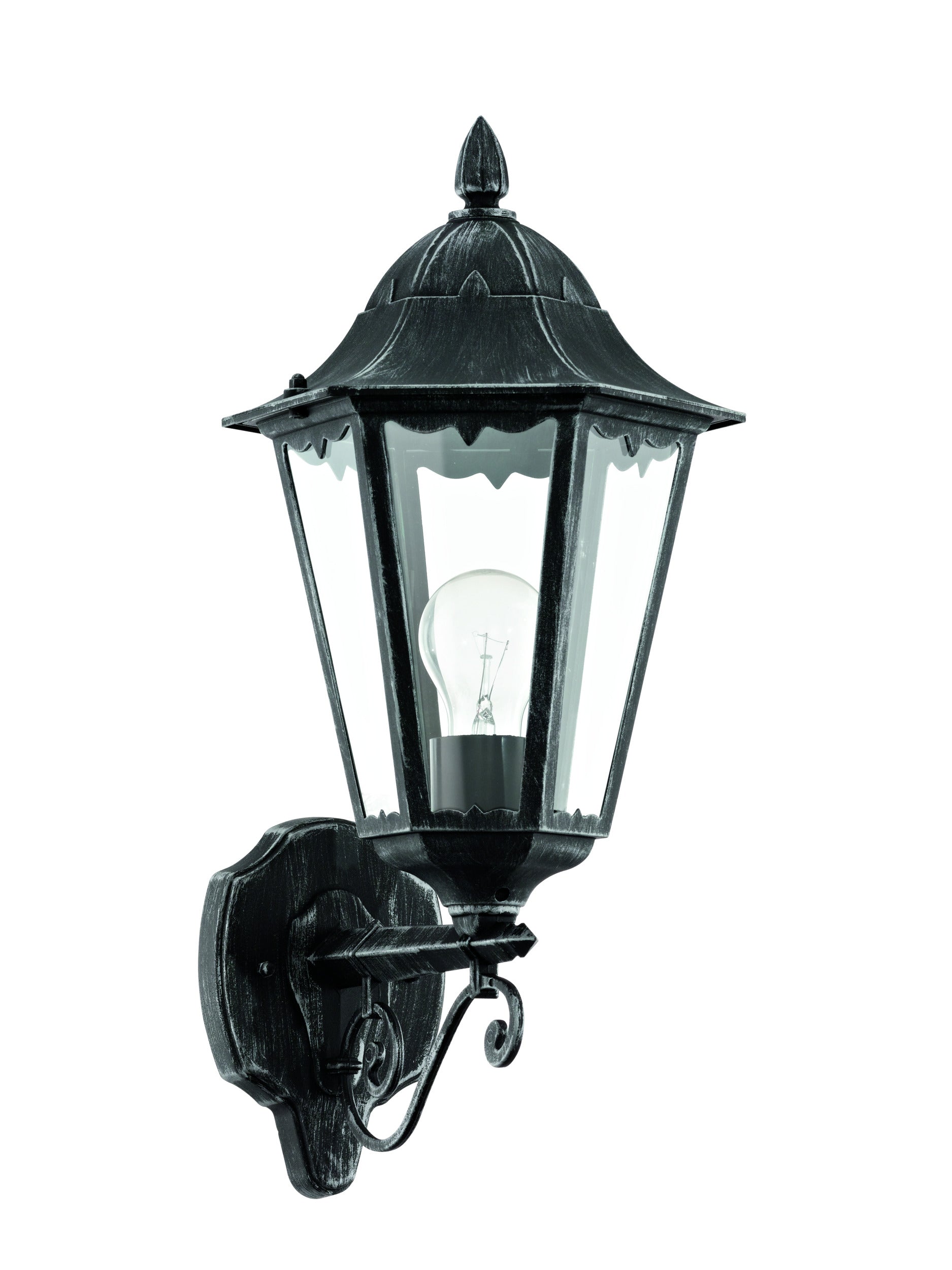 EGLO wandlamp buiten Navedo - e27 - 20 cm - zwart