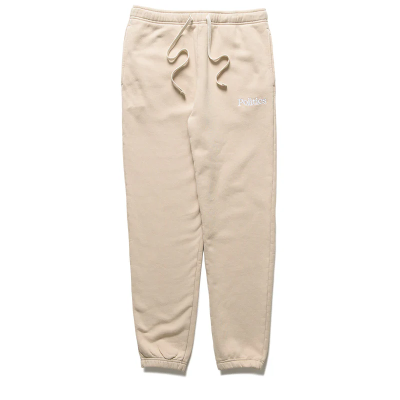 Politics Vintage Wash Sweatpants - Tan