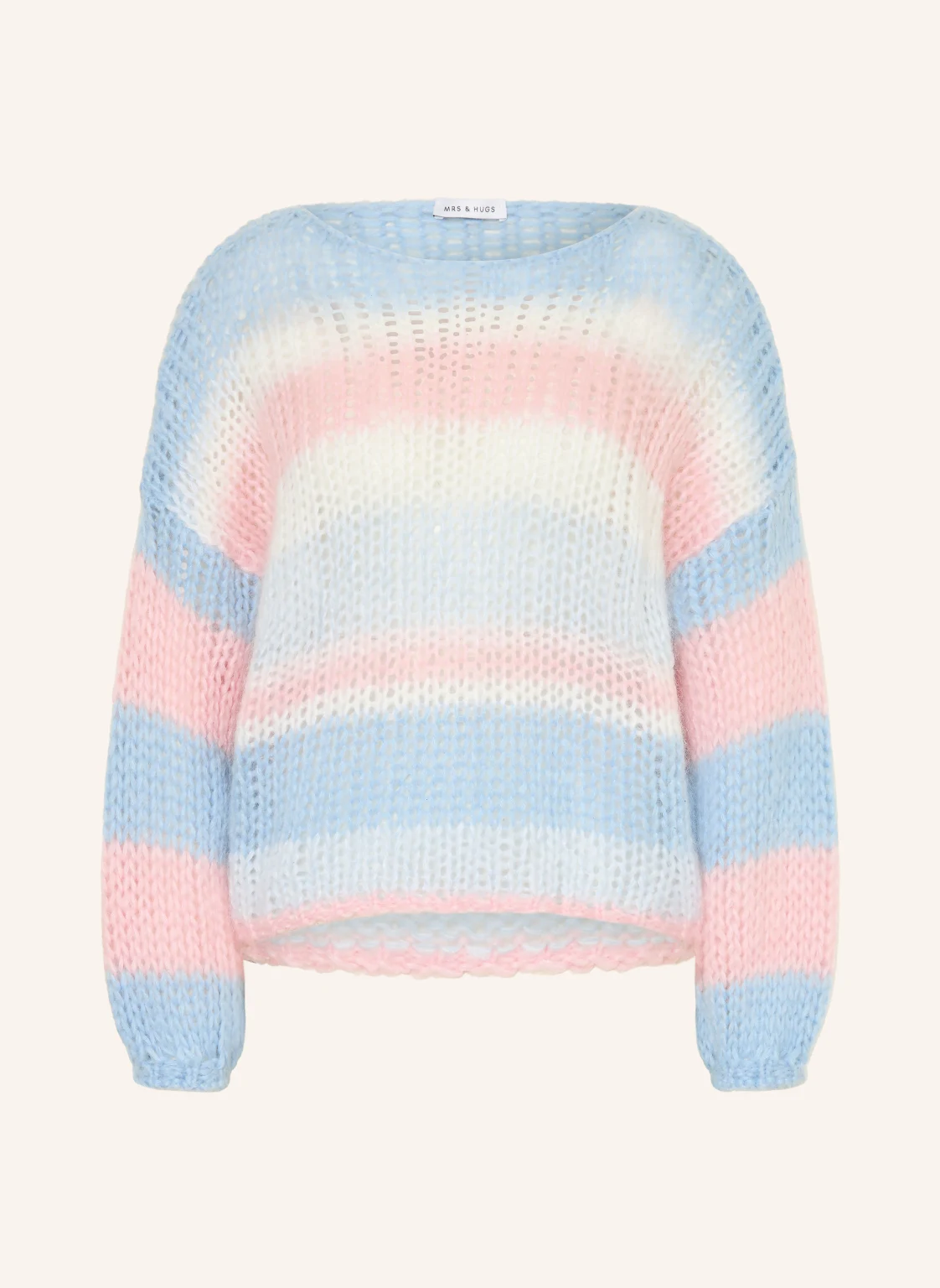 MRS & HUGS Pullover mit Mohair