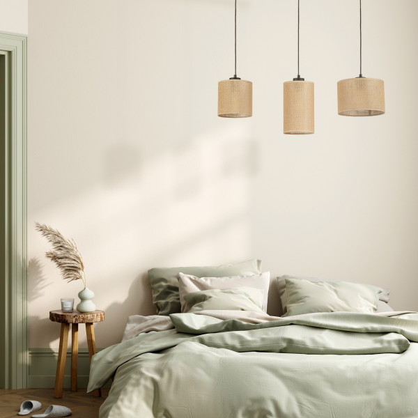 Juta lampa wisząca 3