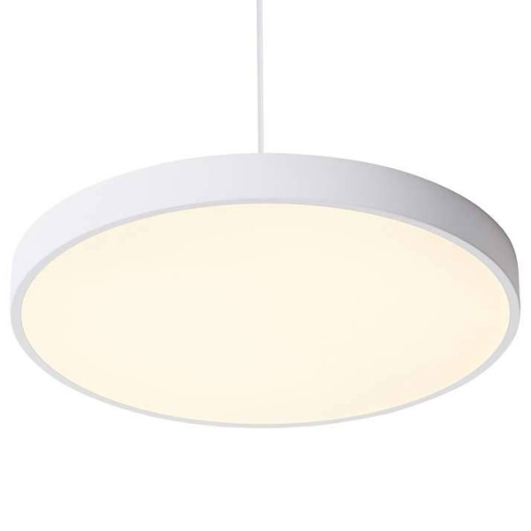 Lampa wisząca Orbital biała piaskowana-biała LED 1x60W 3000K 3600lm Italux